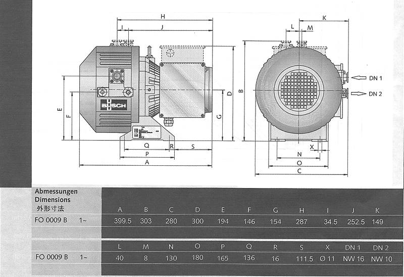 中古】 測定器 工具のイーデンキアズワン 1-2357-02 小型ツーステージ真空ポンプVP−225 1235702 FUSO  4580164026918
